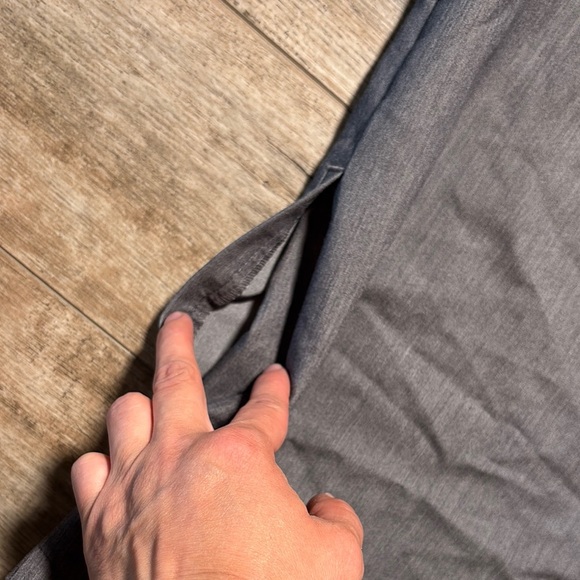 Figs Gray Short Sleeve Tee V-Neck - Picture 7 of 7